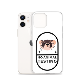 No Animal Testing Clear Case for iPhone®