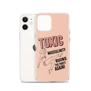 Toxic Masculinity Clear Case for iPhone®