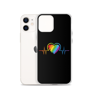 LGBTIQ+ Heart Clear Case for iPhone®