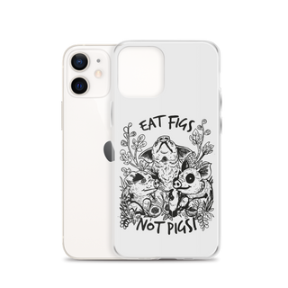 Eat Figs No Pigs iPhone Case