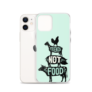 Friends Not Food v2 iPhone Case