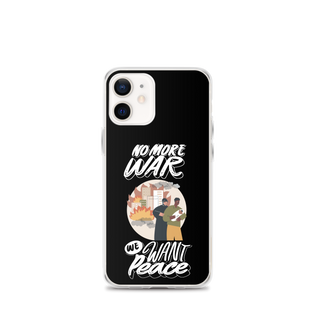 We Want Peace Clear Case for iPhone®