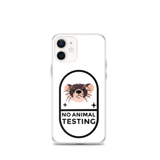 No Animal Testing Clear Case for iPhone®