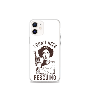 I Don't Need Rescuing Clear Case for iPhone®