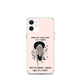 Never Put Faith In A Prince Clear Case for iPhone®