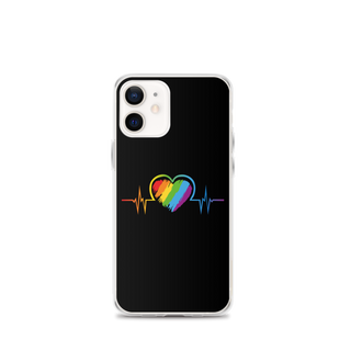 LGBTIQ+ Heart Clear Case for iPhone®