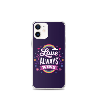 Love Always Wins Clear Case for iPhone®