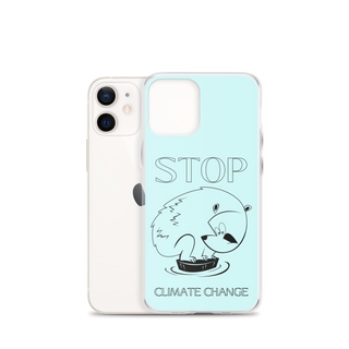 Stop Climate Change Clear Case for iPhone®