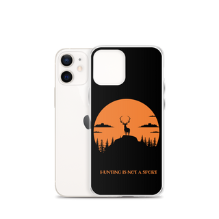 Hunting is Not a Sport v2 Clear Case for iPhone®