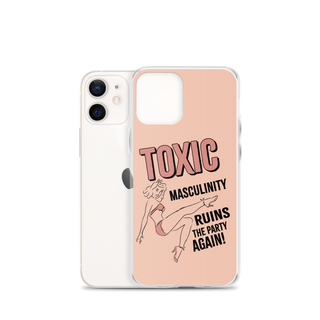 Toxic Masculinity Clear Case for iPhone®