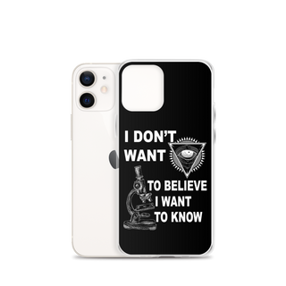 I Want to Know Clear Case for iPhone®