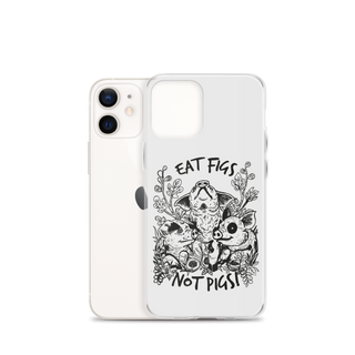 Eat Figs No Pigs iPhone Case