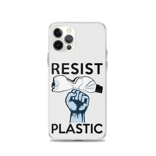 Resist Aganist Plastic Clear Case for iPhone®