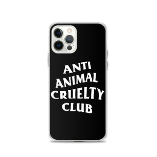 Anti Animal Cruelty Club Clear Case for iPhone®