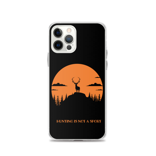 Hunting is Not a Sport v2 Clear Case for iPhone®