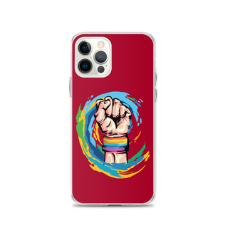 LGBTIQ+ Punch Clear Case for iPhone®