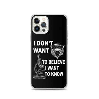 I Want to Know Clear Case for iPhone®