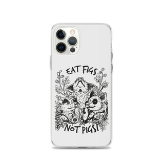 Eat Figs No Pigs iPhone Case