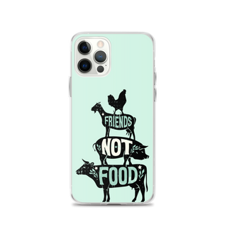 Friends Not Food v2 iPhone Case