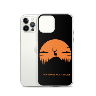 Hunting is Not a Sport v2 Clear Case for iPhone®