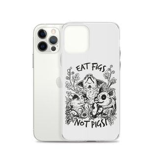 Eat Figs No Pigs iPhone Case