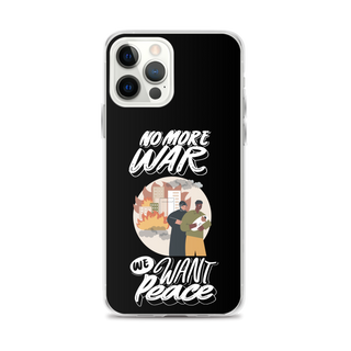 We Want Peace Clear Case for iPhone®