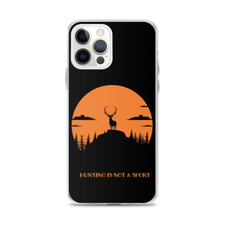 Hunting is Not a Sport v2 Clear Case for iPhone®