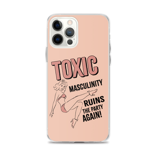 Toxic Masculinity Clear Case for iPhone®