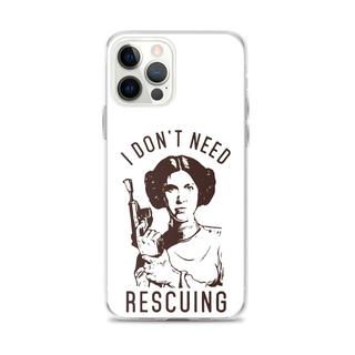 I Don't Need Rescuing Clear Case for iPhone®