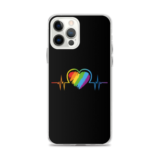 LGBTIQ+ Heart Clear Case for iPhone®