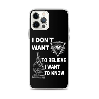 I Want to Know Clear Case for iPhone®