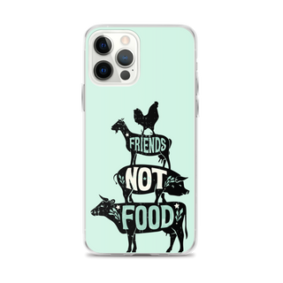 Friends Not Food v2 iPhone Case