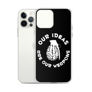 Our Ideas Are Our Weapons Clear Case for iPhone®