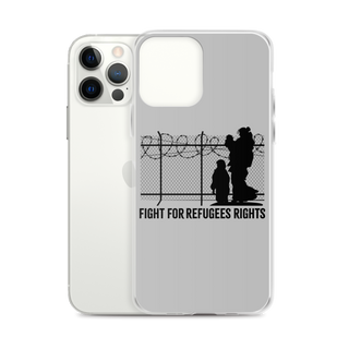 Fight For Refugees Right Clear Case for iPhone®