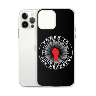 Power To The Peaceful Clear Case for iPhone®