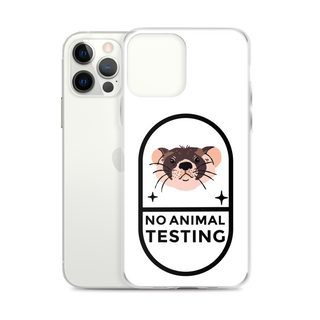 No Animal Testing Clear Case for iPhone®