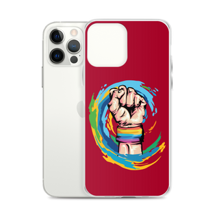 LGBTIQ+ Punch Clear Case for iPhone®