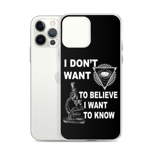 I Want to Know Clear Case for iPhone®