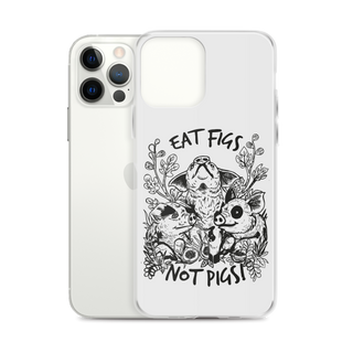 Eat Figs No Pigs iPhone Case