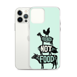 Friends Not Food v2 iPhone Case