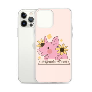 Vegan For Them iPhone Case