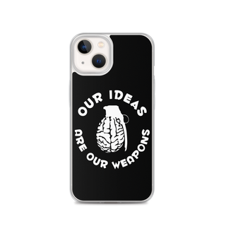 Our Ideas Are Our Weapons Clear Case for iPhone®