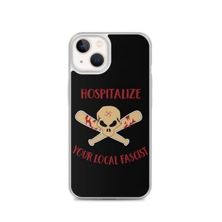 Hospitalize Your Local Fascist Clear Case for iPhone®