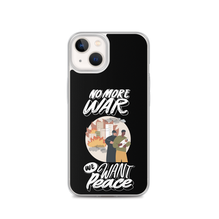 We Want Peace Clear Case for iPhone®