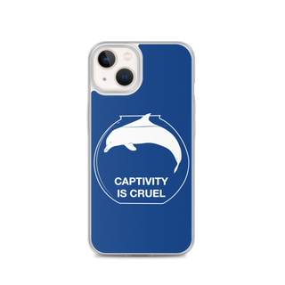 Captivity is Cruel Clear Case for iPhone®