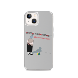 Educate Your Sons Clear Case for iPhone®