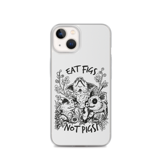 Eat Figs No Pigs iPhone Case