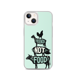 Friends Not Food v2 iPhone Case