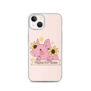 Vegan For Them iPhone Case