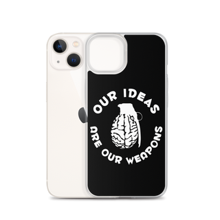 Our Ideas Are Our Weapons Clear Case for iPhone®